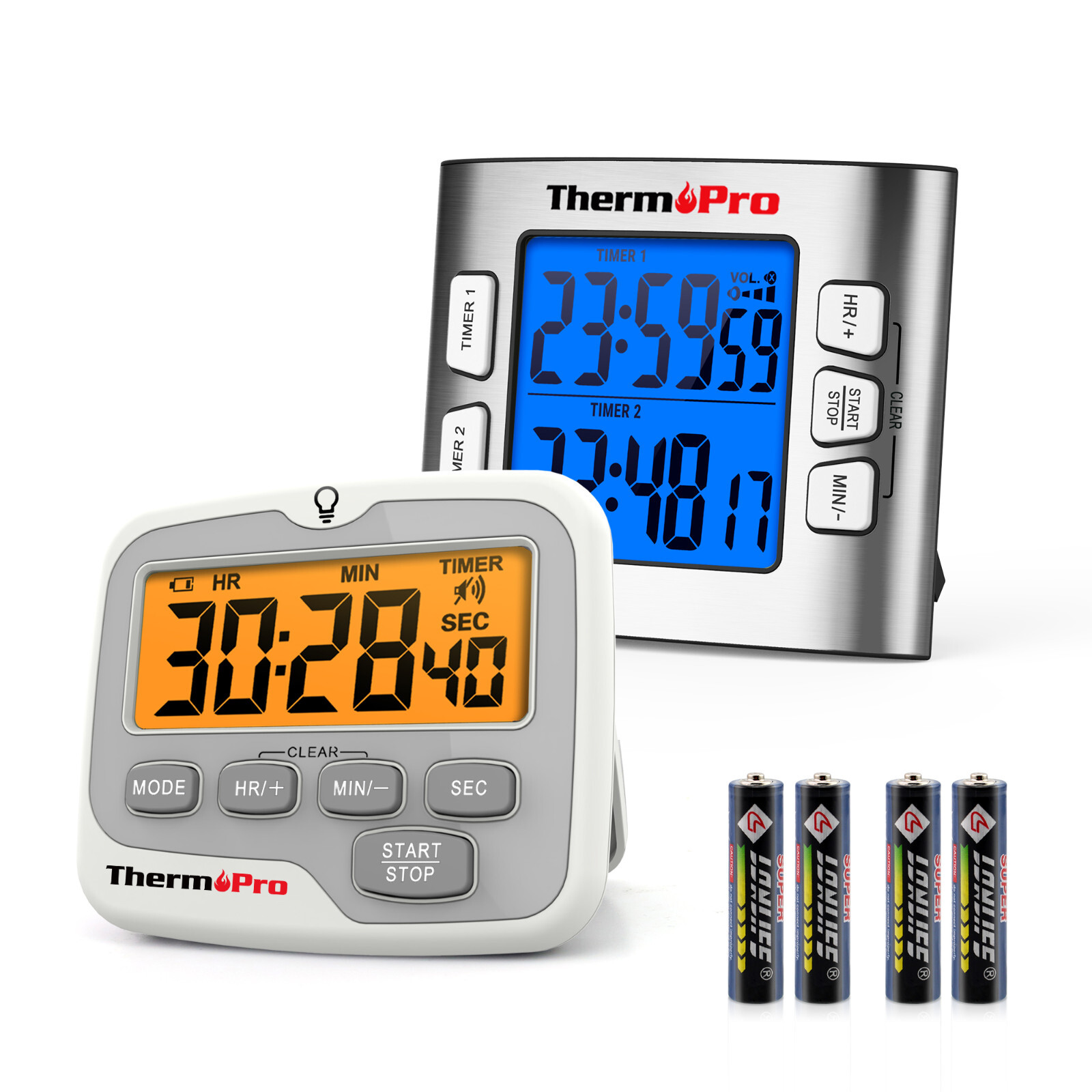 Large LCD Digital Kitchen Cooking Timer Count-Down Up Clock Loud Alarm Magnetic gallery