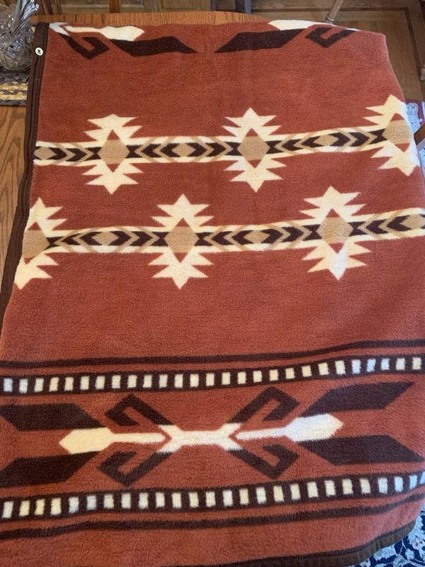 Biederlack Cuddle Wrap Stadium Campfire Blanket Aztec Sleeping Pad Cover gallery