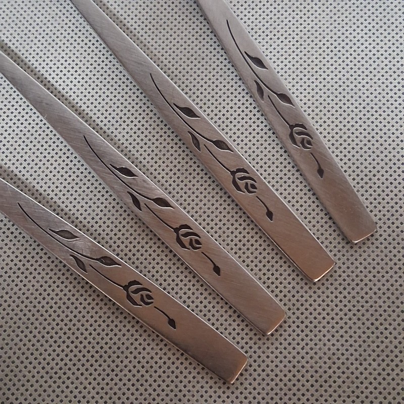 Oneida Capistrano Dinner Forks 4 Stainless Steel 7 1/4" Oniedacraft Deluxe gallery