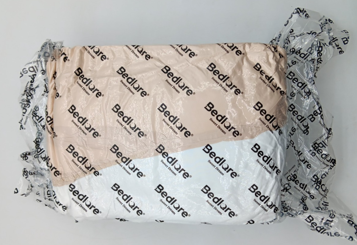Bedlore Fluffy Mattress Topper 6"-18" Cal King Beige Viscose Derived from Bamboo gallery