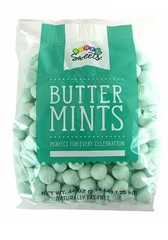 Mint Green Buttermints, 2.75 Pound, Appx. 350 pieces from