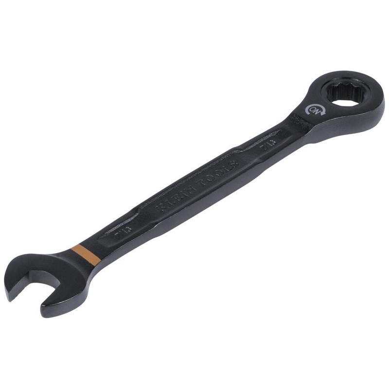 Klein Tools 69408G 90-Tooth Ratcheting Box Wrench Set, SAE, 8 Pc. gallery