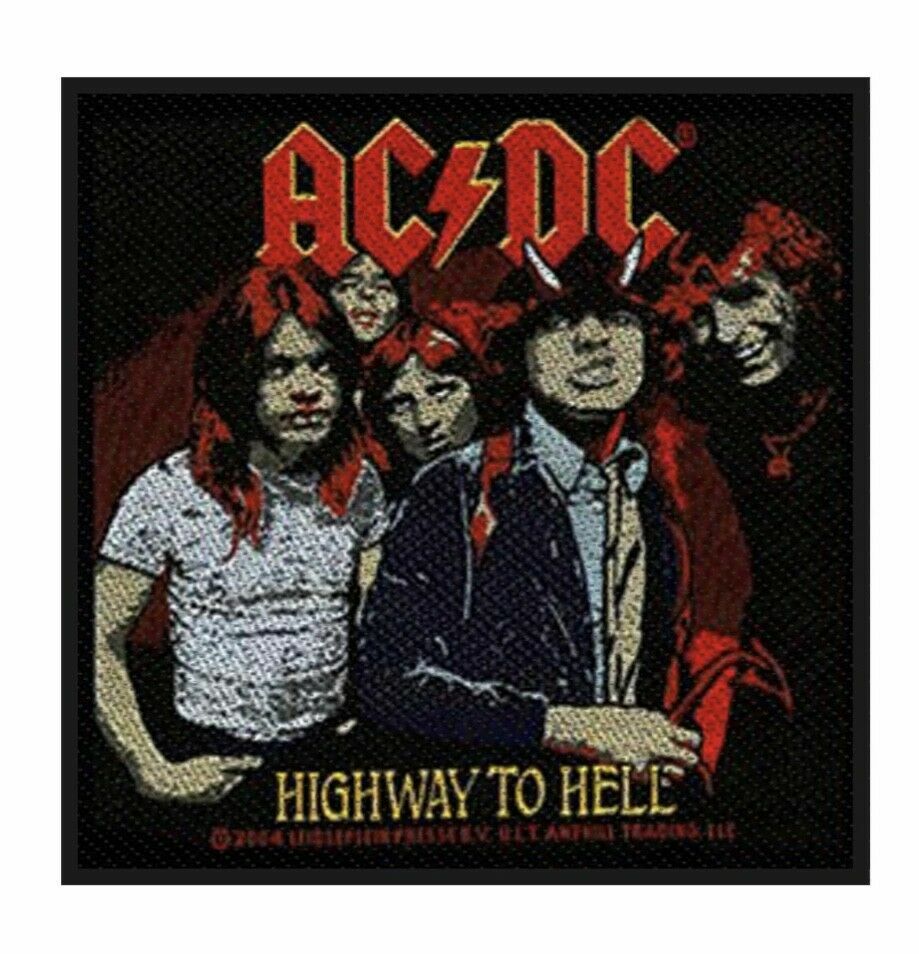 AC/DC Highway To Hell Woven Patch A065P gallery
