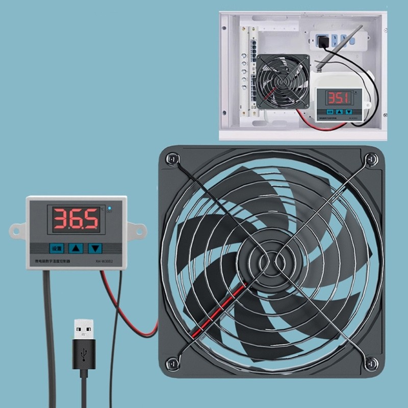 Versatile 80mm Fan for Efficient Cooling in Various Applications 30℃/ 35℃/ 40℃ gallery