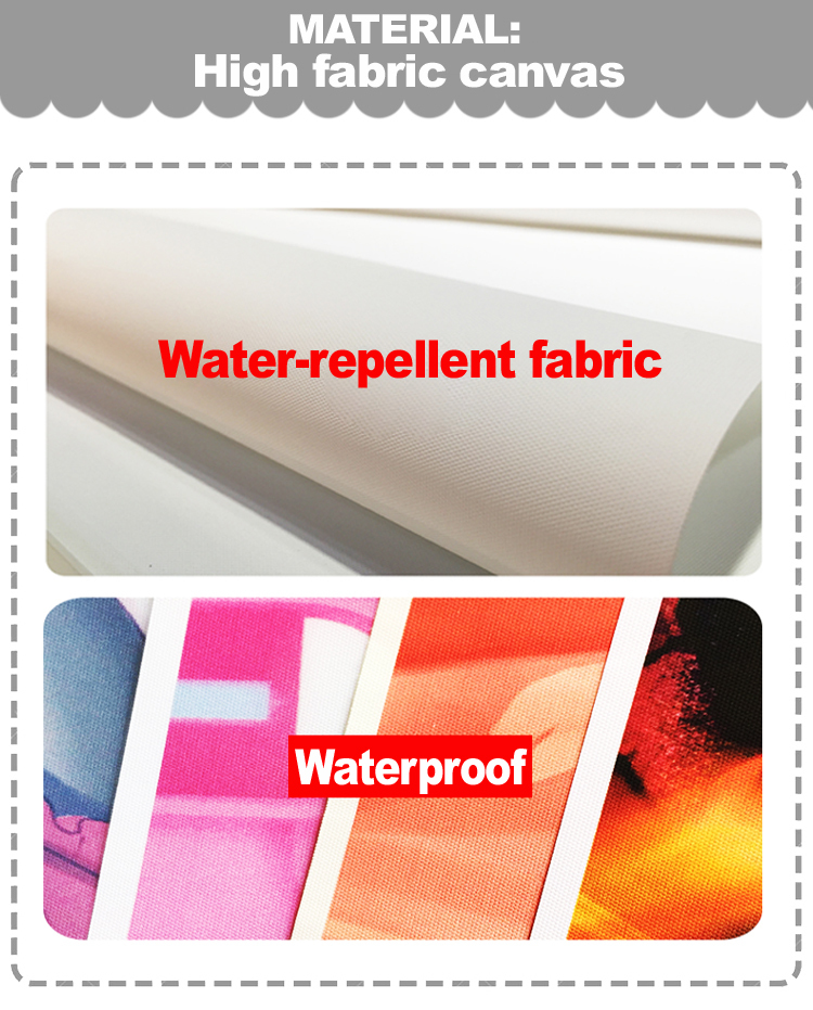 Custom Customize Print Thin Silk Fabric Poster Your Photo Design Any Size gallery