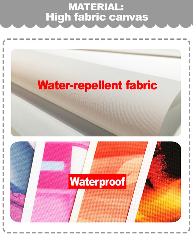 Custom Customize Print Thin Silk Fabric Poster Your Photo Design Any Size gallery