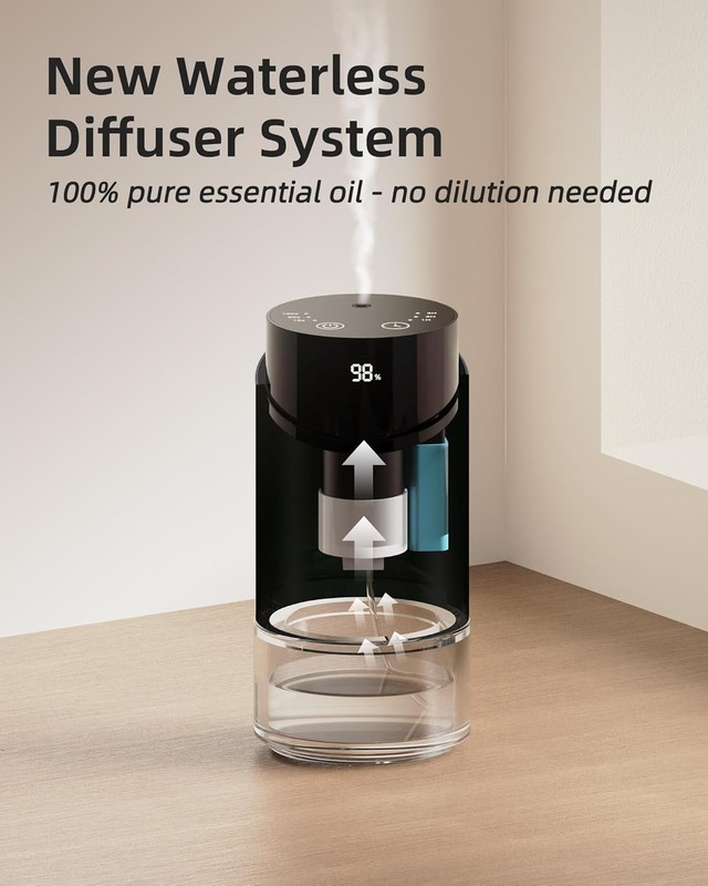 Waterless Essential Oil Diffuser Aromatherapy Scent Diffusers for Home Large gallery