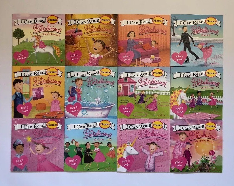 Pinkalicious Childrens Books Phonics I Can Read Readers Learn to Read Lot 12 gallery
