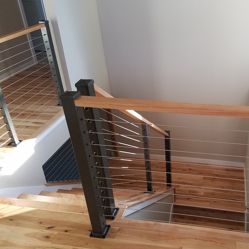 15ft 1/8" Cable Railing Kit,Stainless Steel 316 for Stair Deck Cable Rail System gallery