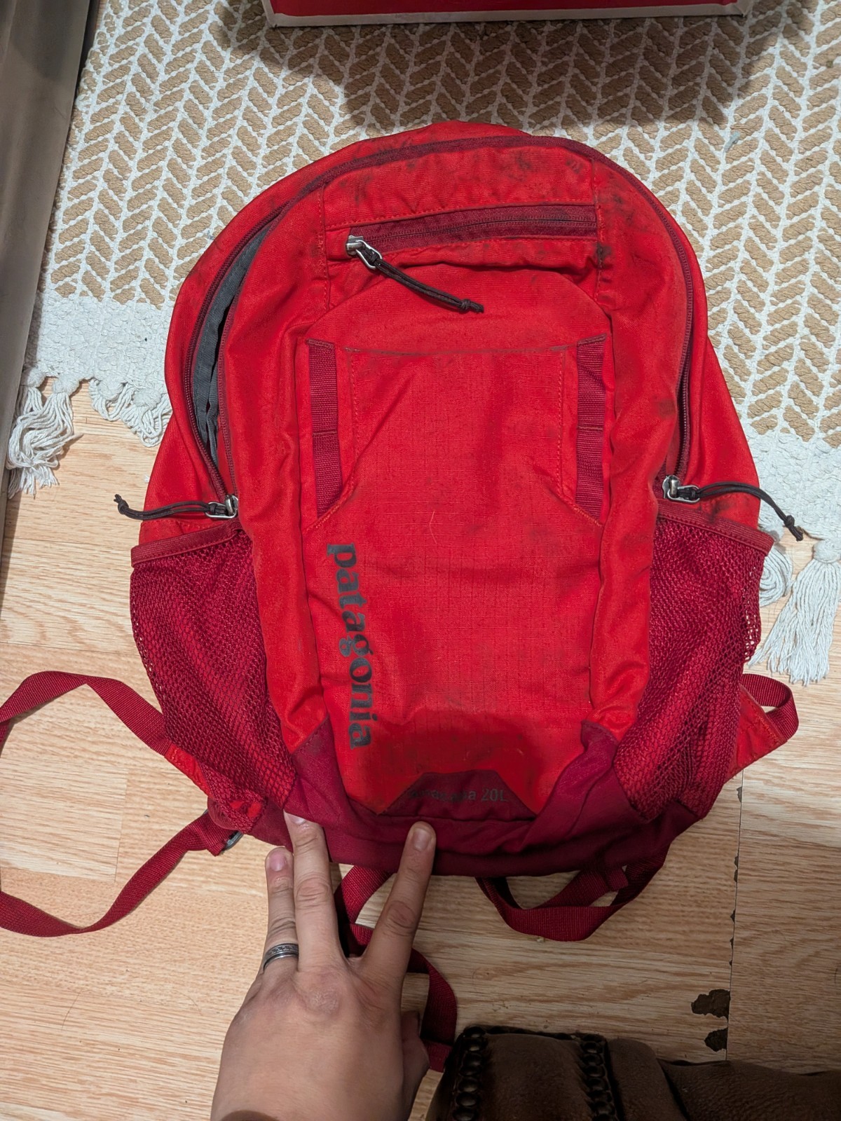 Patagonia Anacapa 20L Backpack Daypack Lightweight Red