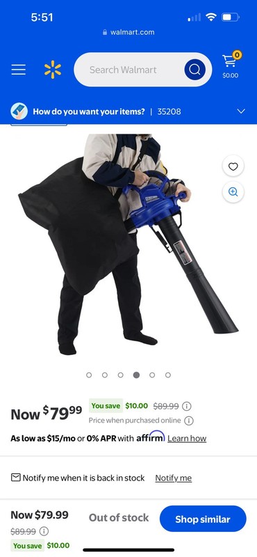 VECELO Leaf Blower & Vacuum, Handheld Electric Blowers for Lawn Care gallery