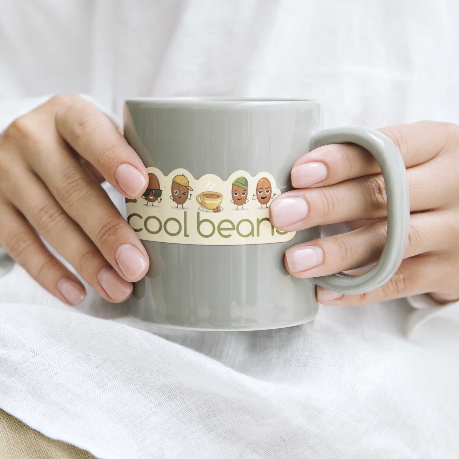 Cool Beans Coffee Sticker gallery