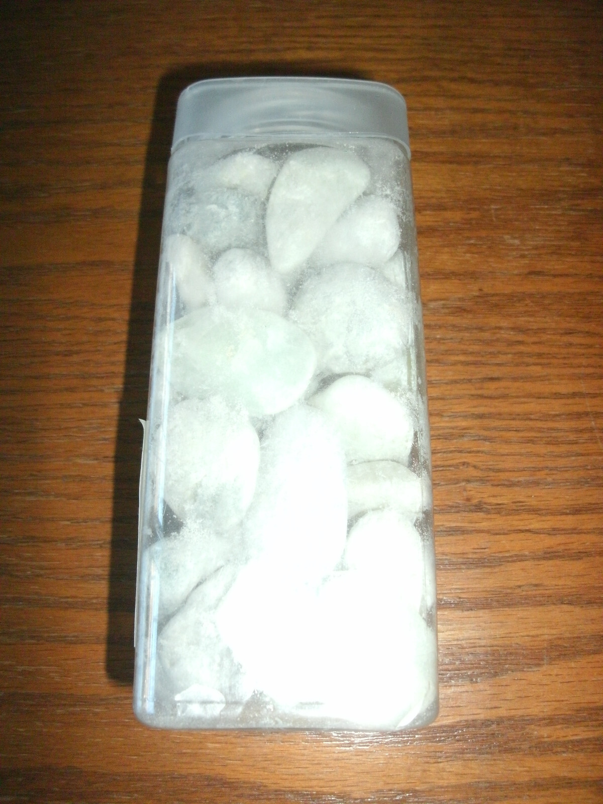 NEW Jade Green Tint Loose Decorative River Rocks Bowl Vase Filler 2 lb 1-2 in. gallery