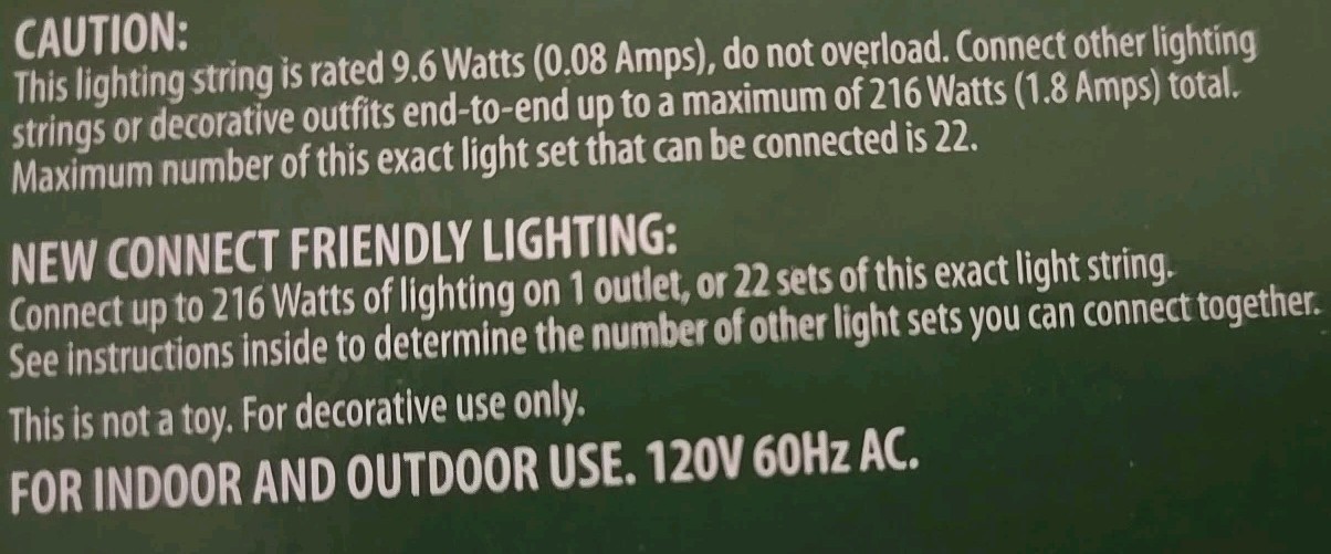 New 240-Count LED Dome Christmas Lights, Multicolor, 47', Holiday Time gallery