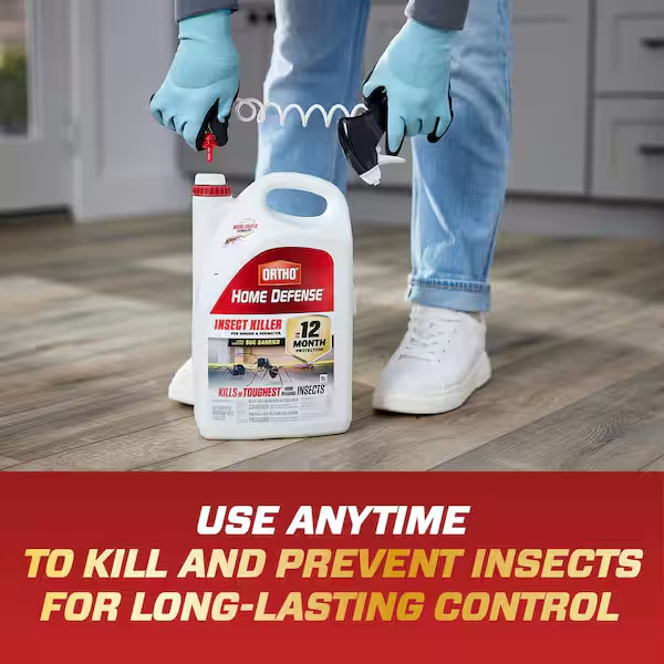Ortho Home Defense Insect Killer for Indoor & Perimeter2 with Comfort Wand,1 gal gallery