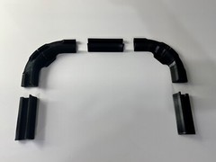Generic Brackets For Philips Hue Play Gradient Lightstrip Mounting 5 Pcs- Set