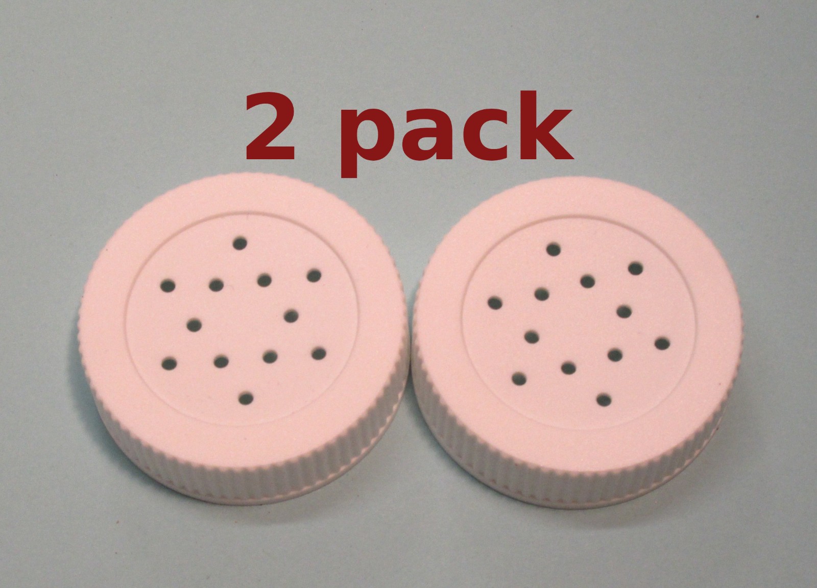 salt & pepper 4oz shaker replacement lid, mini mason jars, white screw on, Bulk gallery