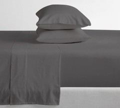 1000 TC Egyptian Cotton Sheet Set “DeepPocket “Gray Twin Full XL Queen King,Cal