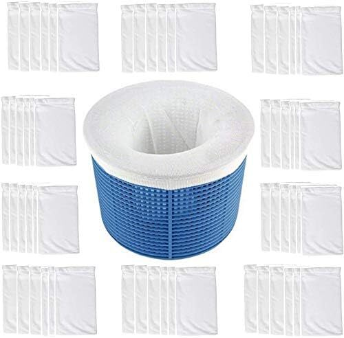 50Pcs Pool Skimmer Socks Filter Replacement Savers For Basket Swimming Pool gallery