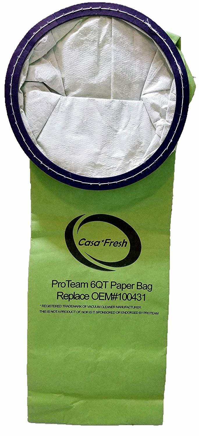 Proteam 6 QT BackPack Replacement Vacuum Cleaner Bags 100431 gallery