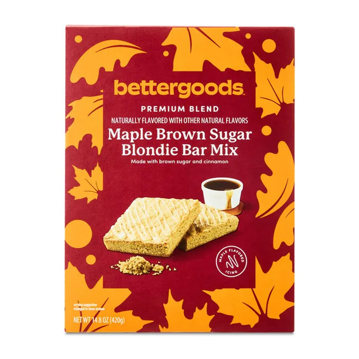 Bettergoods Maple Brown Sugar Blondie Bar Mix 14.8 oz bb 12-4-26 gallery