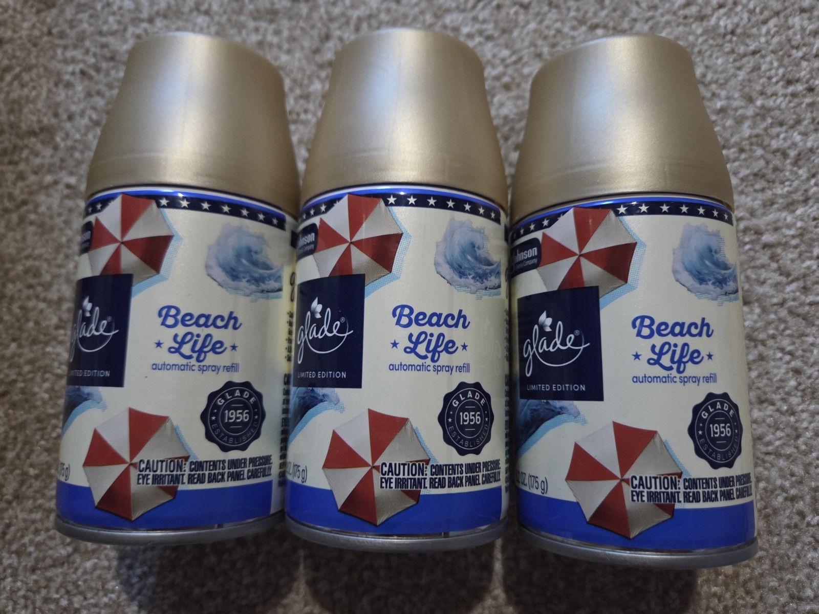 (3) Glade Automatic Spray Refills, Beach Life gallery