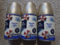 (3) Glade Automatic Spray Refills, Beach Life