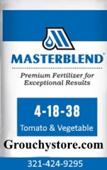 MASTERBLEND ® 4-18-38 Tomato & Vegetable Fertilizer $13.25 – $89.50 (SHIPS FREE)