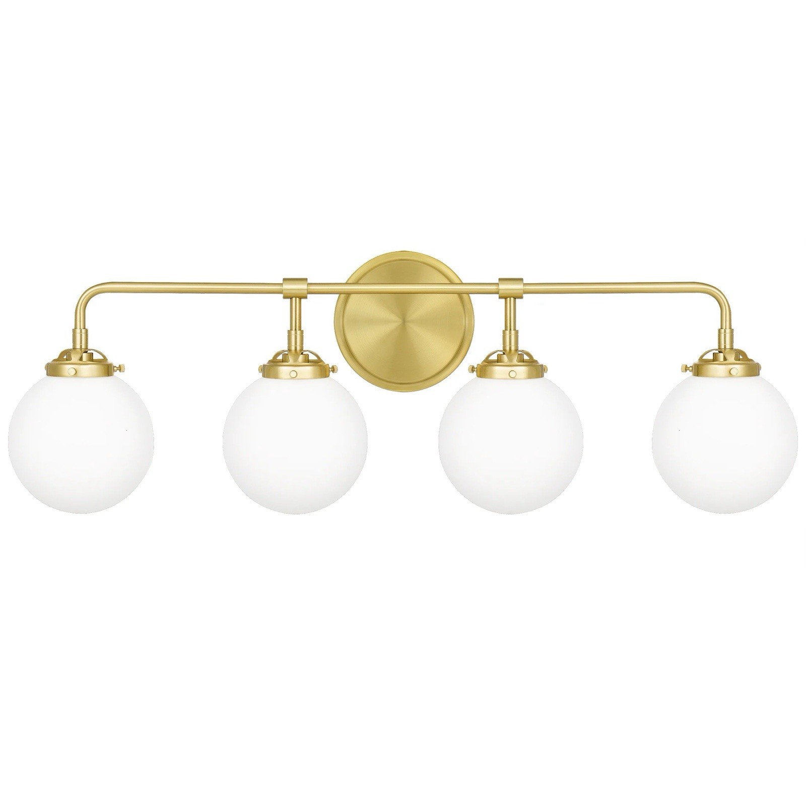 Landry 4-Light Bathroom Vanity Light in Satin Brass gallery