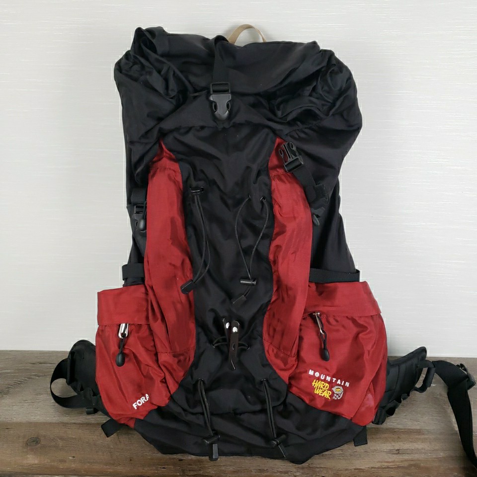 Mountain Hardwear Foray Backpack Black Red Expandable