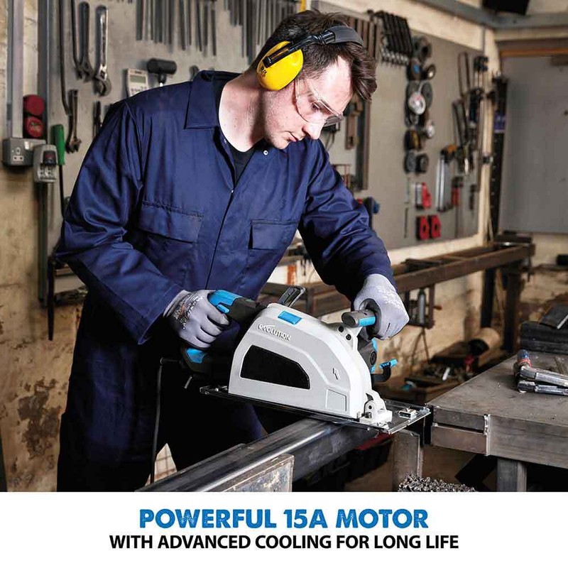 Evolution S210CCS: Metal Cutting Circular Saw with 8-1/4 In. Mild Steel Cutting gallery