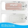 SlipX Solutions Extra Long Bath Mat: 39" Coral Bathtub Mat with Suction Cups gallery