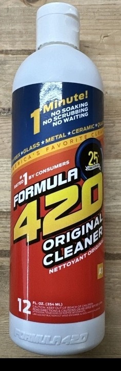 4 Lot Formula 420 Cleaner 12oz Pipe Pyrex Metal Glass Ceramic gallery