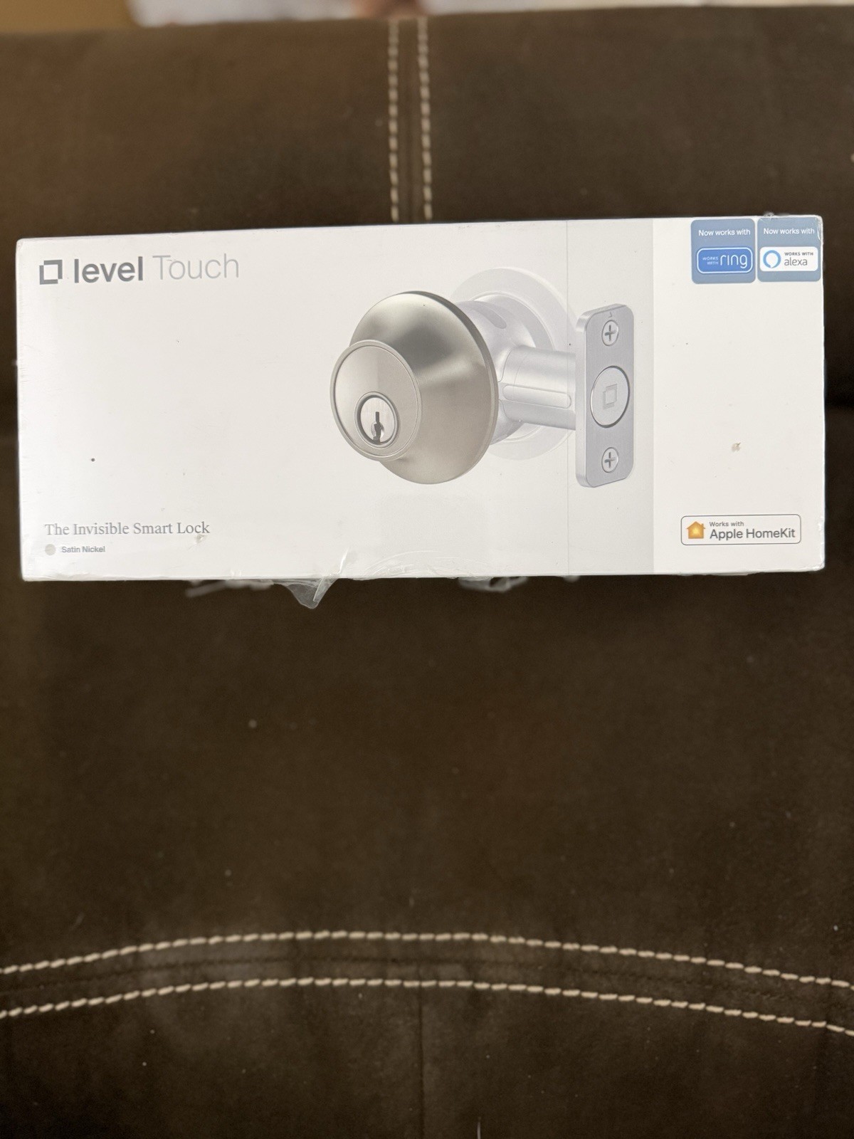 Level Touch Edition Model B2 C-L12U Invisible Smart Door Lock Satin Nickel NEW! gallery