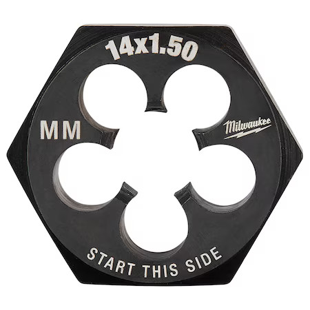Milwaukee Tool 49-57-5366 Hex Threading Die, M14x1.5, Metric