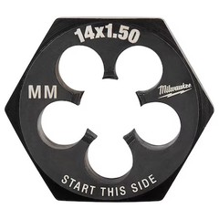 Milwaukee Tool 49-57-5366 Hex Threading Die, M14x1.5, Metric