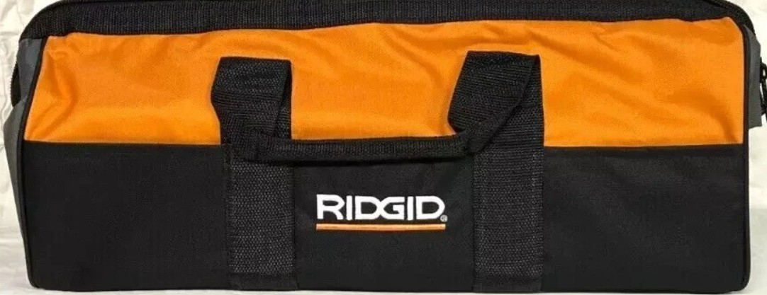 Ridgid Canvas Contractors Power Tool Bag 21" X 8" X 8" (New From Larger Kit) gallery