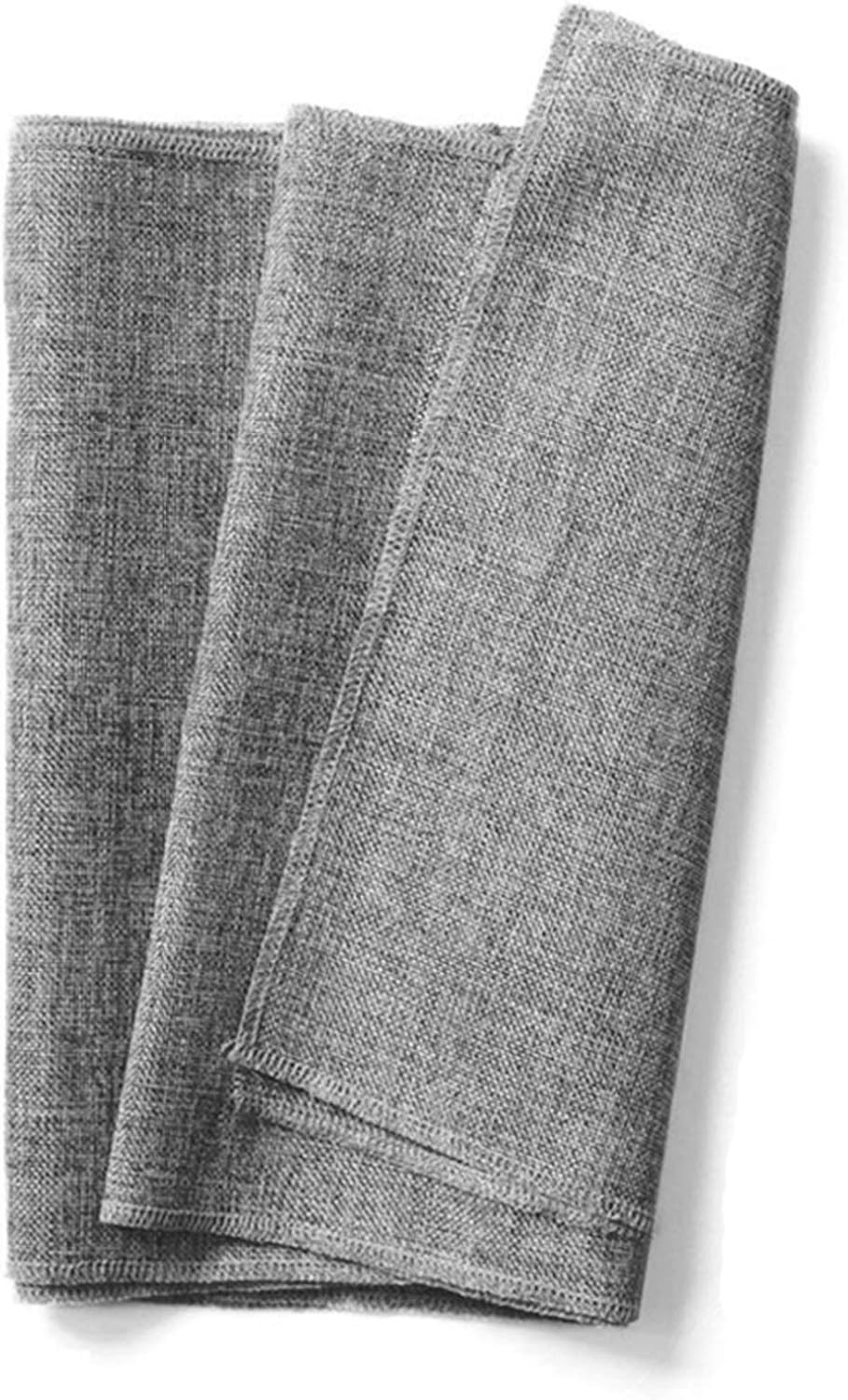 Gray Burlap Table Runner Natural Imitated Linen 14 x 48 14 x 48 Inch, Grey gallery
