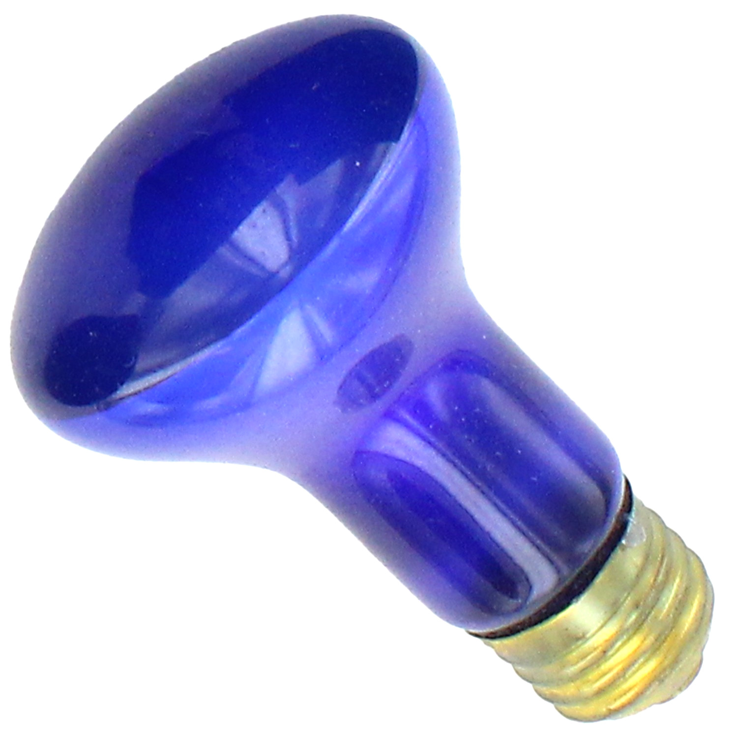 FEIT R20 50W Blue Flood Lamp 130V E26 Medium Edison Base Colored Light Bulb gallery