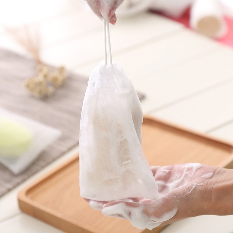 10 Pcs Foaming Nets Polyamide Multi Purpose Soap Bag Facial Body Cleansing Mesh gallery