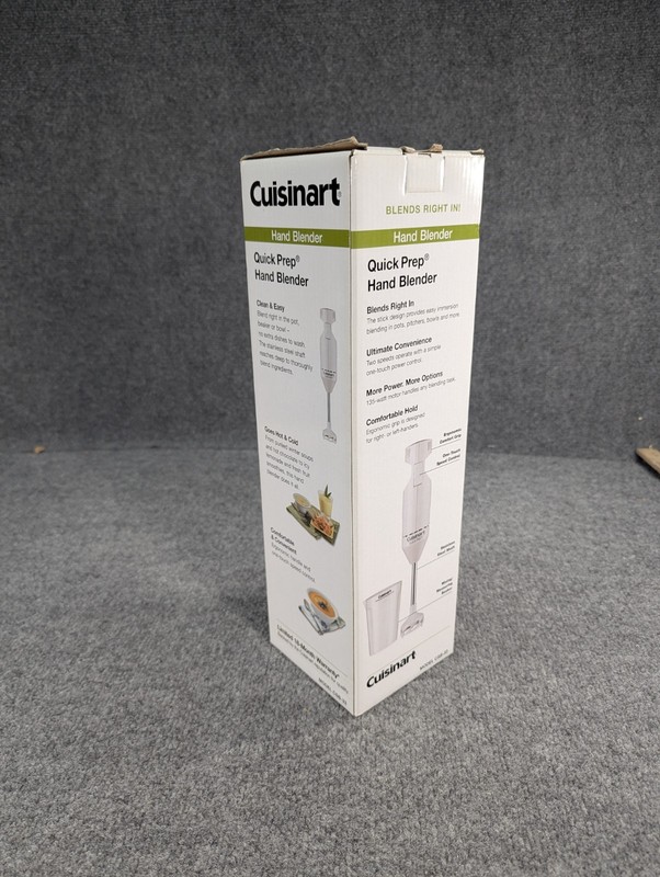 Cuisinart CSB-33 Quick Prep Hand Blender 135W 2-Speed Immersion Blender White gallery