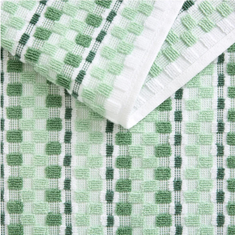 KitchenAid Kitchen Towels Green Multicolor 8-Pack Rectangular - New!! gallery
