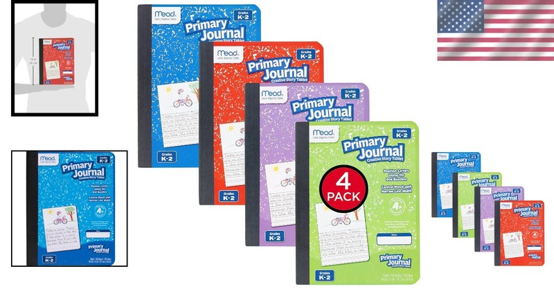 Primary Journal Notebook, 100 Sheets, Grades K-2 gallery