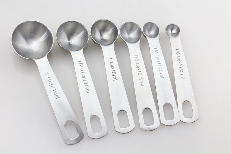 Stainless Steel Measuring Spoons Kit Measuring Spoons with 4 Teaspoons and 2 Ta gallery