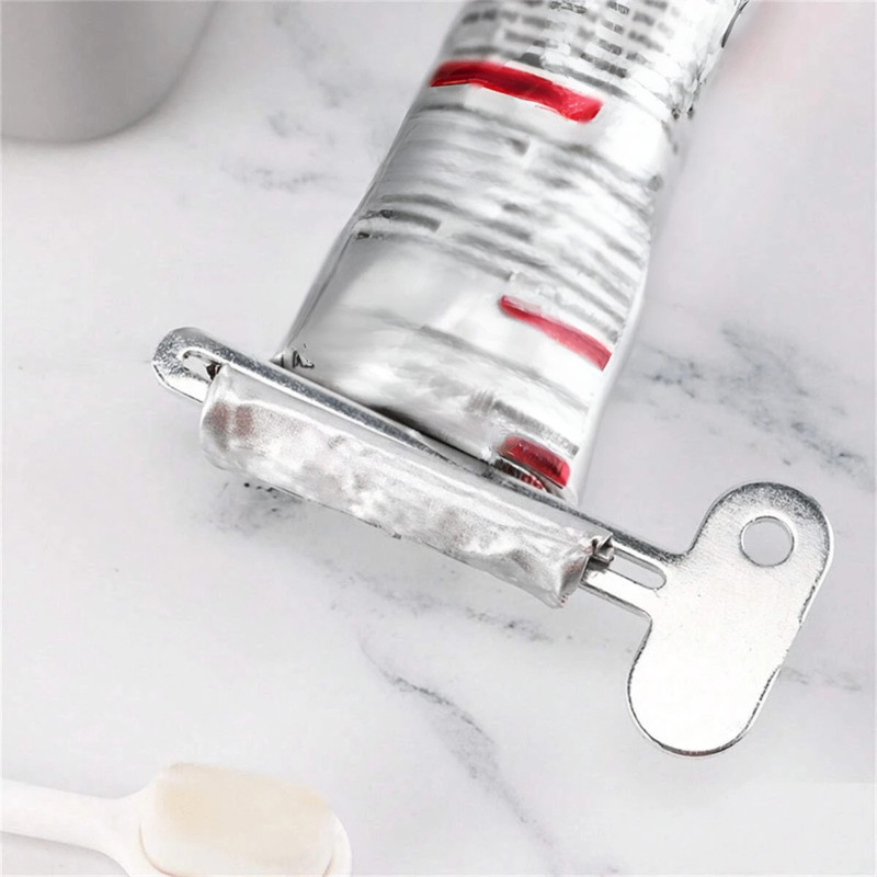 4pcs Toothpaste Squeezer Manual Toothpaste Dispenser Tool Bathroom Supplies gallery