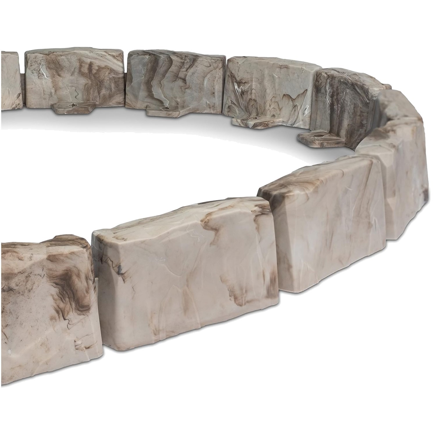 Stone-Look No-Dig Landscape Edging Kit gallery