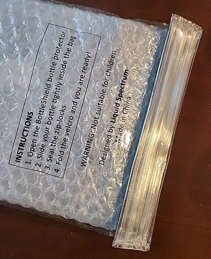 Liquid Spectrum Reusable Wine Protector Travel Bag by Bottle Shield gallery