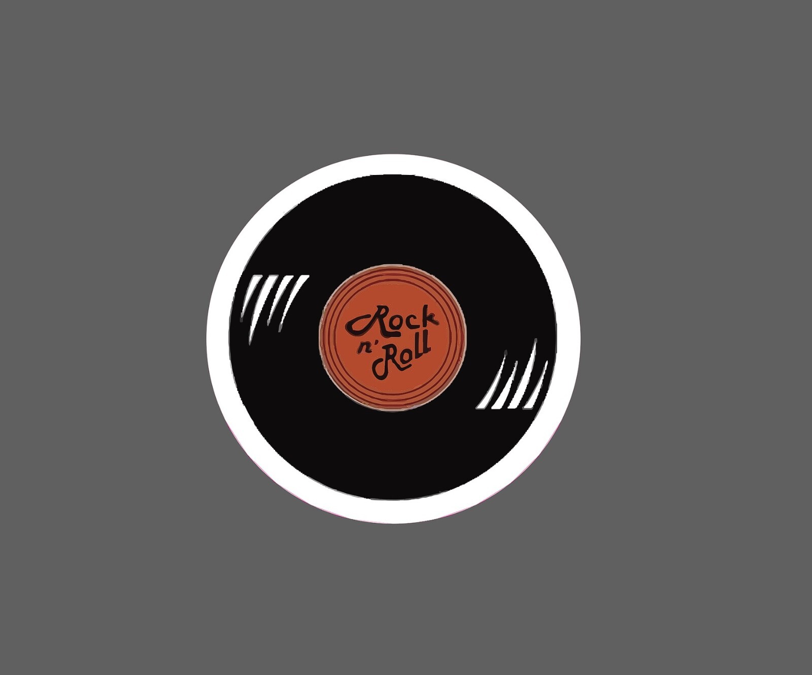 Rock N Roll Sticker Record Waterproof NEW - Buy Any 4 For $1.75 EACH Storewide! gallery