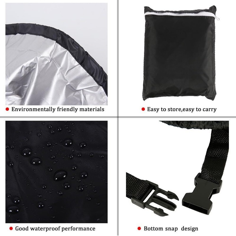 Universal Outdoor Waterproof Lawn Mower Cover Push Mower Heavy Duty UV Protector gallery