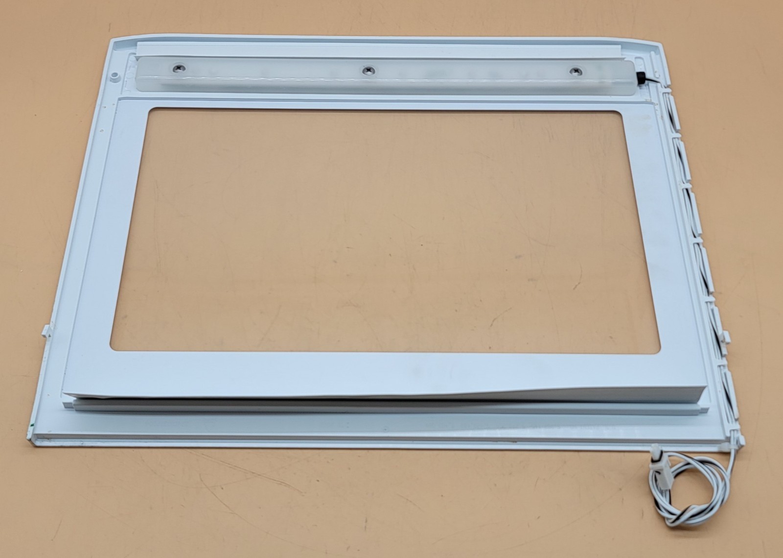 Genuine Refrigerator GE Monogram Glass Shelf Part#224D1039P004 gallery